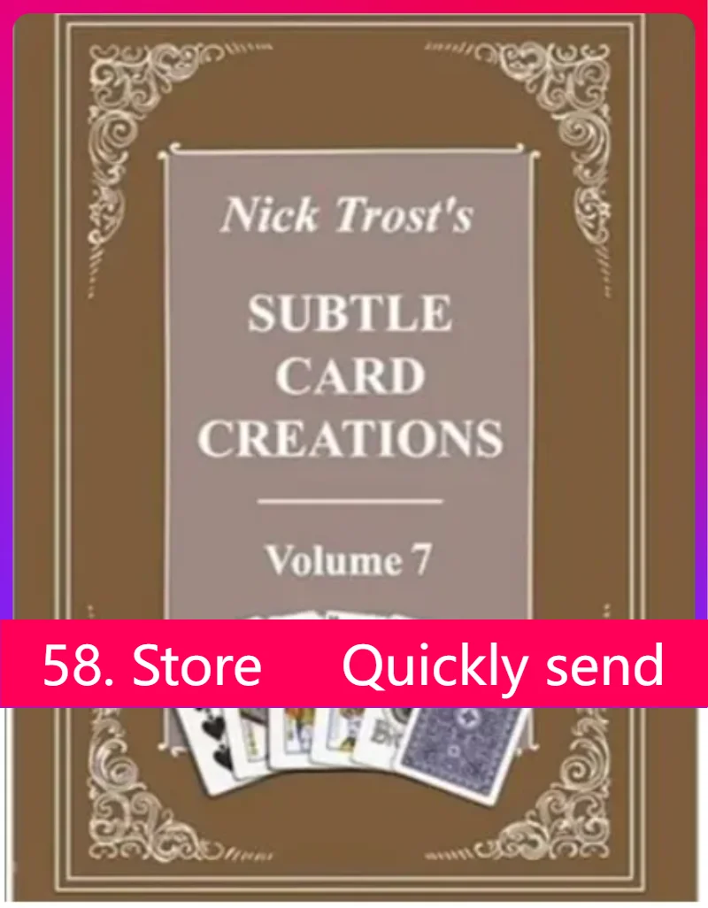 New 2025 Subtle Card Creations Vol.7 By Nick Trost - Magic tricks ( 58 Store Download )
New 2025 Subtle Card Creations Vol.7 By Nick Trost - Magic tricks ( 58 Store Download )