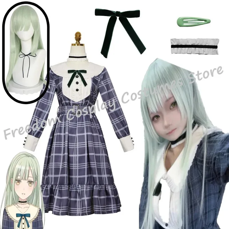 Аниме BanG Dream! It's MyGO Косплей Вакба Мацуми JK Платье Костюм Юбка Плед Зеленые Парики Для Хэллоуина Рождественский Комплект Наряд
Аниме BanG Dream! It's MyGO Косплей Вакба Мацуми JK Платье Костюм Юбка Плед Зеленые Парики Для Хэллоуина Рождественский Комплект Наряд