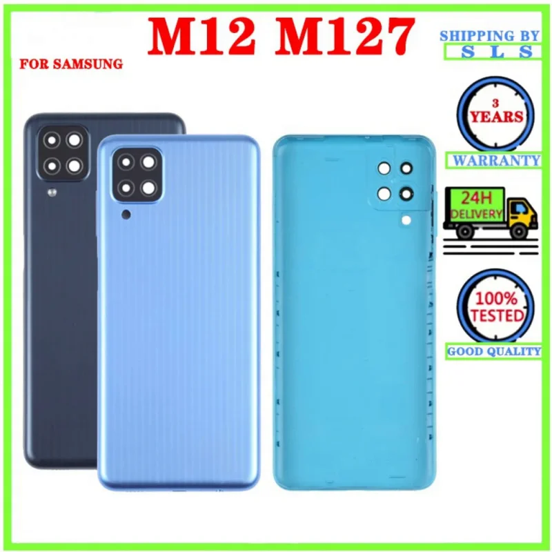 Задняя крышка для Samsung Galaxy M12 M127 SM-M127F/DSN, корпус телефона, задняя крышка, запасные части с объективом камеры
Задняя крышка для Samsung Galaxy M12 M127 SM-M127F/DSN, корпус телефона, задняя крышка, запасные части с объективом камеры