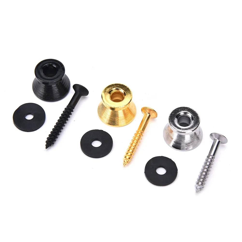 2 Pcs Skid Proof Round Head Strap Lock Straplock Black Silver Gold Chrome For Bass Guitar
2 Pcs Skid Proof Round Head Strap Lock Straplock Black Silver Gold Chrome For Bass Guitar