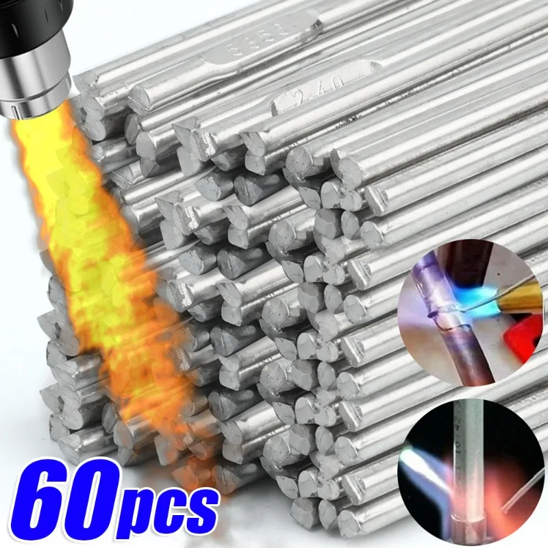 60/10Pcs Low-temperature Aluminum Welding Rod Easy Melt Cored Wire Rod Copper Stainless Steel Soldering Aluminum Repairing Kits
60/10Pcs Low-temperature Aluminum Welding Rod Easy Melt Cored Wire Rod Copper Stainless Steel Soldering Aluminum Repairing Kits