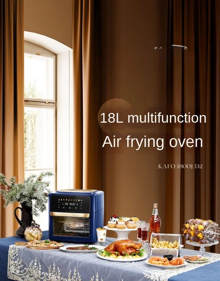 Air fryer oven integrated household large-capacity oil-free multifunctional full-automatic visual
Air fryer oven integrated household large-capacity oil-free multifunctional full-automatic visual