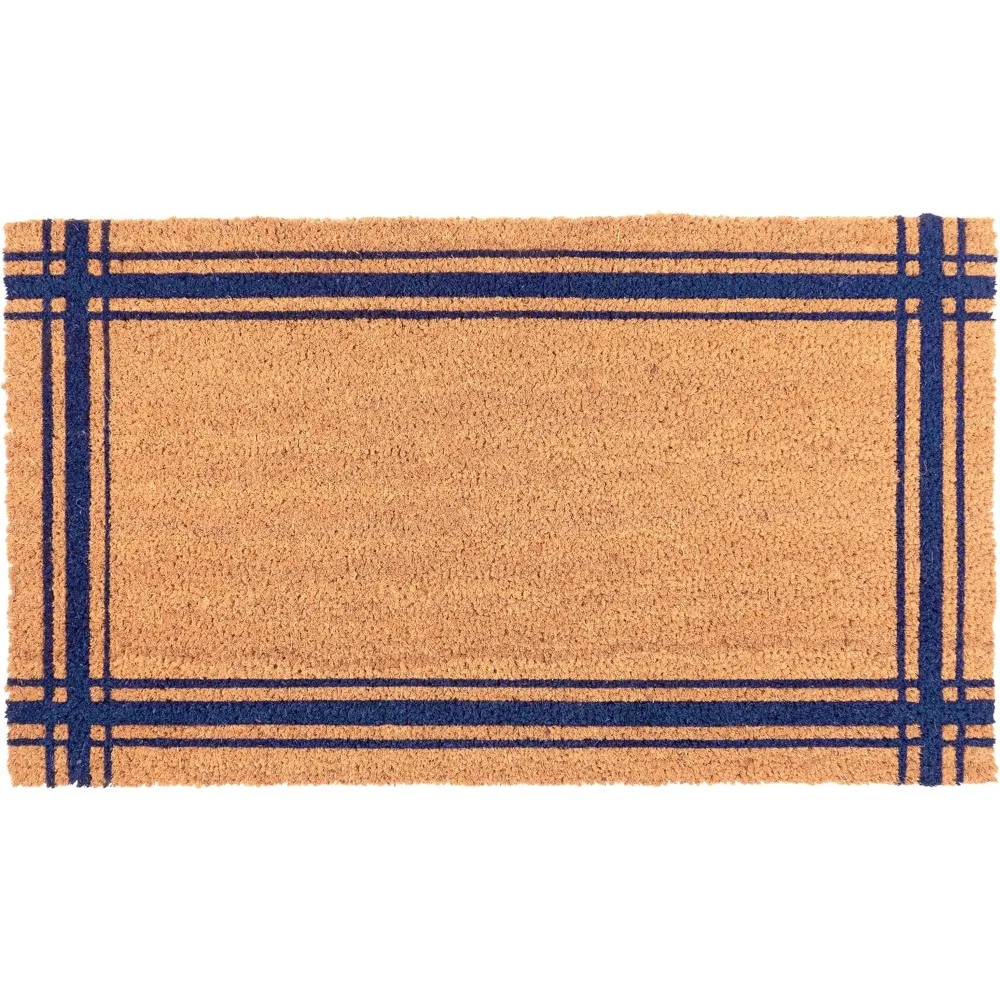 New Coir Doormat, Heavy-Duty, Weather Resistant, Non-Slip PVC Backing, Indoor and Outdoor Use, Blue
New Coir Doormat, Heavy-Duty, Weather Resistant, Non-Slip PVC Backing, Indoor and Outdoor Use, Blue