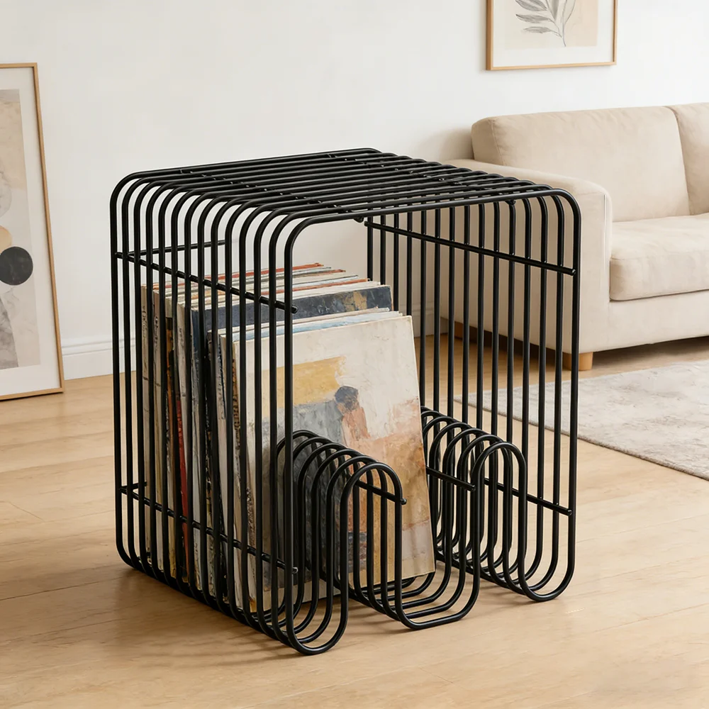 Modern Creative Shape Iron Frame End Table, Compact Bedside Nightstand for Bedroom Living Room, Creative Iron Frame Side Table
Modern Creative Shape Iron Frame End Table, Compact Bedside Nightstand for Bedroom Living Room, Creative Iron Frame Side Table