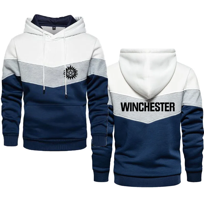 Winchester logo print Contrasting Youth Vitality Men's Sweatshirt high quality Oversized Autumn Fleece Men's Hoodie casual top
Winchester logo print Contrasting Youth Vitality Men's Sweatshirt high quality Oversized Autumn Fleece Men's Hoodie casual top
