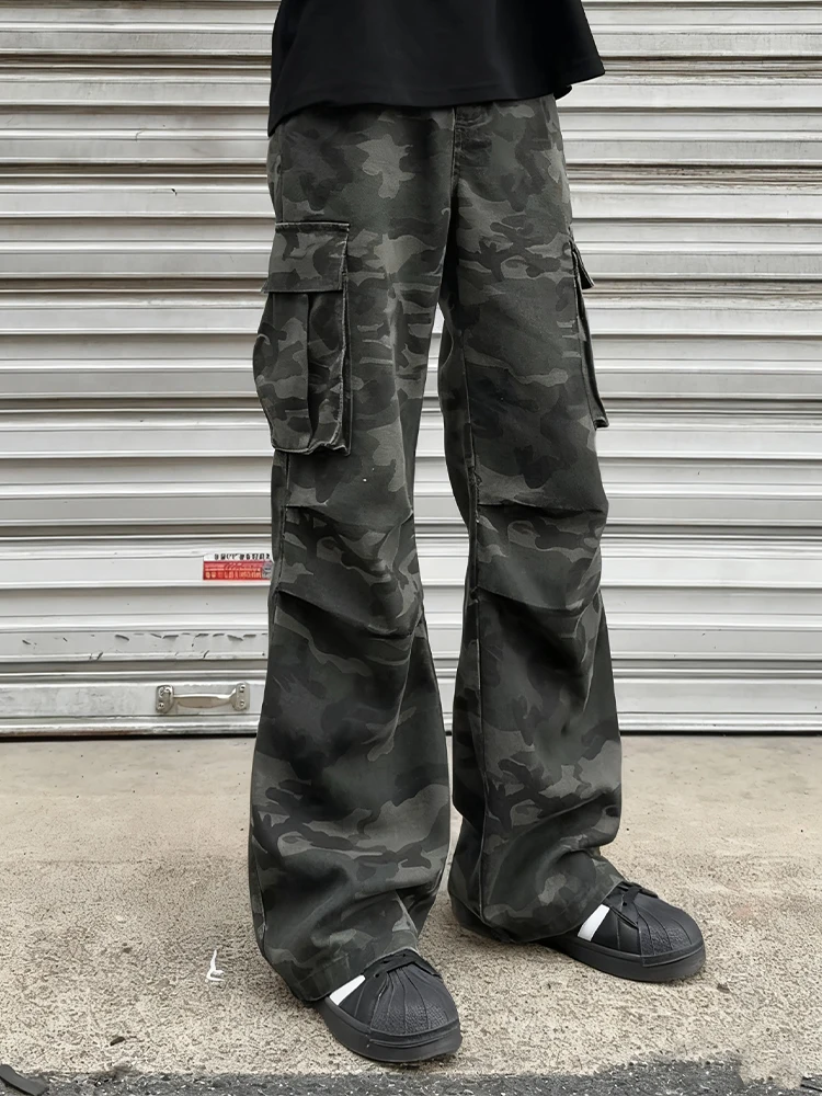 Cleanfit Camouflage Workwear Jeans Men's Trendy American Retro Sle Slim Wide Leg Straight Cut Trousers Casual Cotton Blend
Cleanfit Camouflage Workwear Jeans Men's Trendy American Retro Sle Slim Wide Leg Straight Cut Trousers Casual Cotton Blend