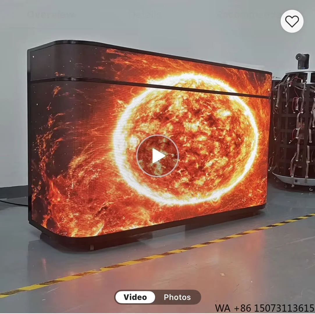 Новый полноцветный светодиодный экран-куб для помещений P1.86 P2.5 P3 P4, необычной формы, для коммерческой рекламы
Новый полноцветный светодиодный экран-куб для помещений P1.86 P2.5 P3 P4, необычной формы, для коммерческой рекламы