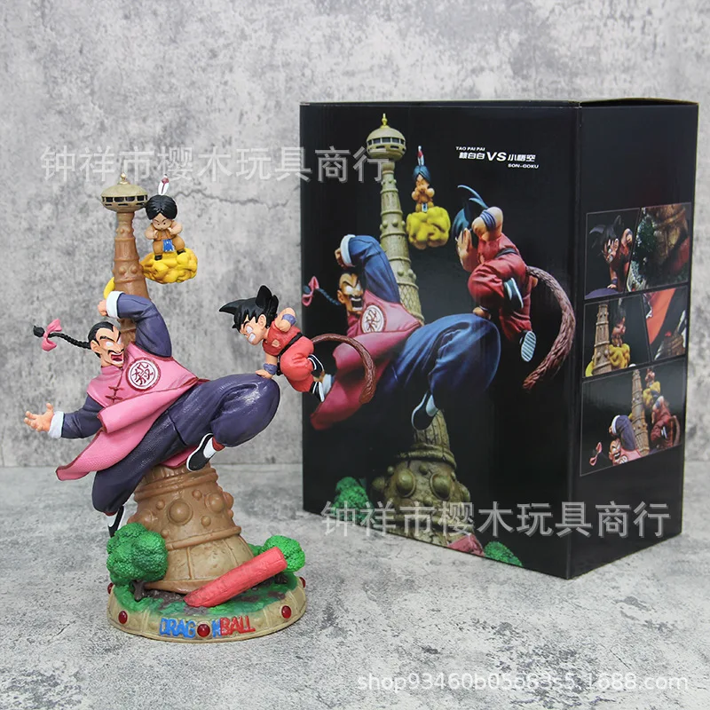 Dragon Ball Tao Pai Pai Vs Goku Pvc Collectible Figure Karin Tower Scene Desktop Ornament Model Decoration Gift For Anime Fans
Dragon Ball Tao Pai Pai Vs Goku Pvc Collectible Figure Karin Tower Scene Desktop Ornament Model Decoration Gift For Anime Fans