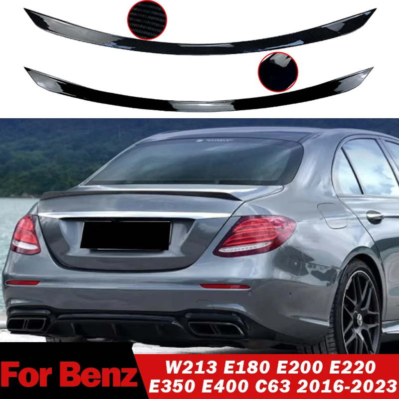 Rear Trunk Spoiler Wing Lip for Mercedes Benz E Class W213 E180 E200 E220 E350 E400 C63 Upper Tail Fin Modification Lid Body Kit
Rear Trunk Spoiler Wing Lip for Mercedes Benz E Class W213 E180 E200 E220 E350 E400 C63 Upper Tail Fin Modification Lid Body Kit