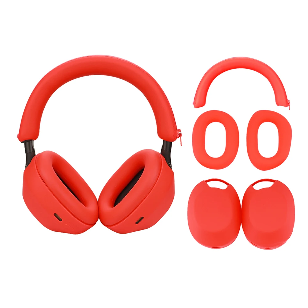 6pcs/set Earphone Soft Silicone Pads Cap Headphone Protective Sleeve Kit For Sony WH-1000XM5 Headset Cushions Earpads Assembly
6pcs/set Earphone Soft Silicone Pads Cap Headphone Protective Sleeve Kit For Sony WH-1000XM5 Headset Cushions Earpads Assembly