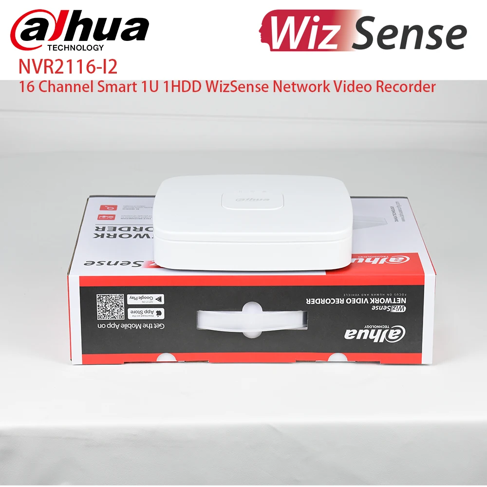 Dahua NVR2116-I2 Smart 16-Channel Network Video Recorder 1U 1HDD Slot WizSense 16CH 8MP 1080P NVR Digital Video Recorder
Dahua NVR2116-I2 Smart 16-Channel Network Video Recorder 1U 1HDD Slot WizSense 16CH 8MP 1080P NVR Digital Video Recorder