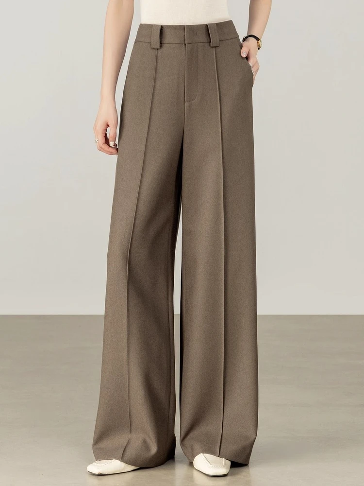 SENTUBILA Women's Straight Leg Pants Autumn 2025 High Waist Commuter 3D Mid-Stitch Detail Comfortable Casual Trousers 153K87890
SENTUBILA Women's Straight Leg Pants Autumn 2025 High Waist Commuter 3D Mid-Stitch Detail Comfortable Casual Trousers 153K87890