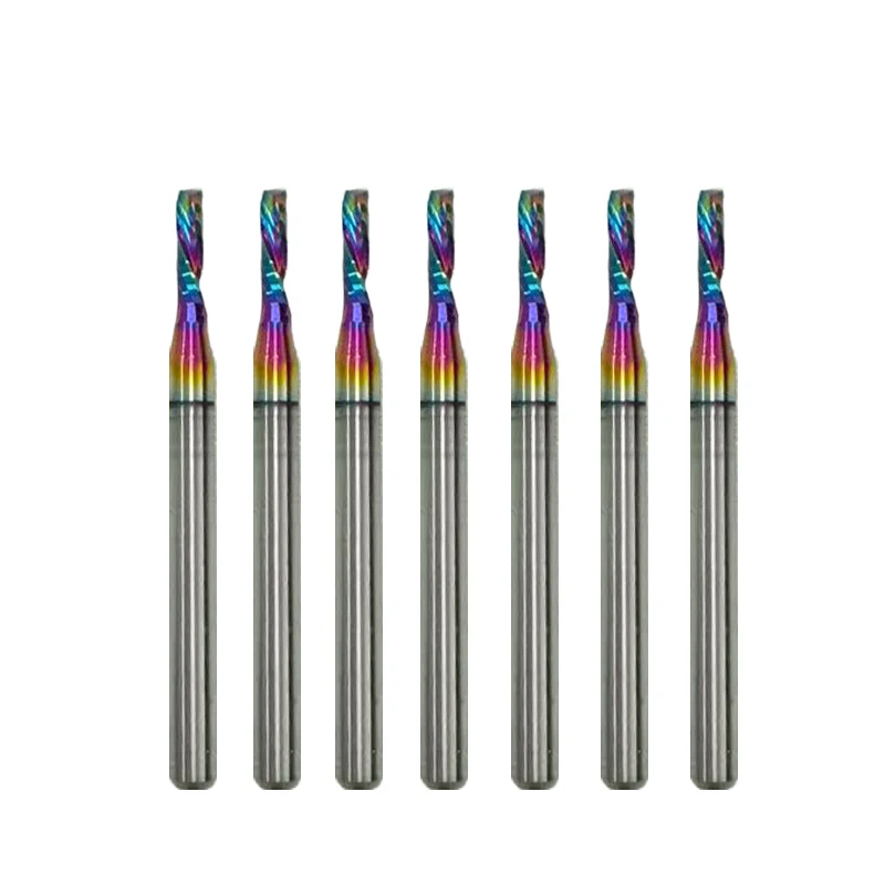 Коллекция прочных твердосплавных фрез AAA SHK 3,175-6 мм с DLC-покрытием, однофлейтовая левая спиральная концевая фреза с ЧПУ
Коллекция прочных твердосплавных фрез AAA SHK 3,175-6 мм с DLC-покрытием, однофлейтовая левая спиральная концевая фреза с ЧПУ