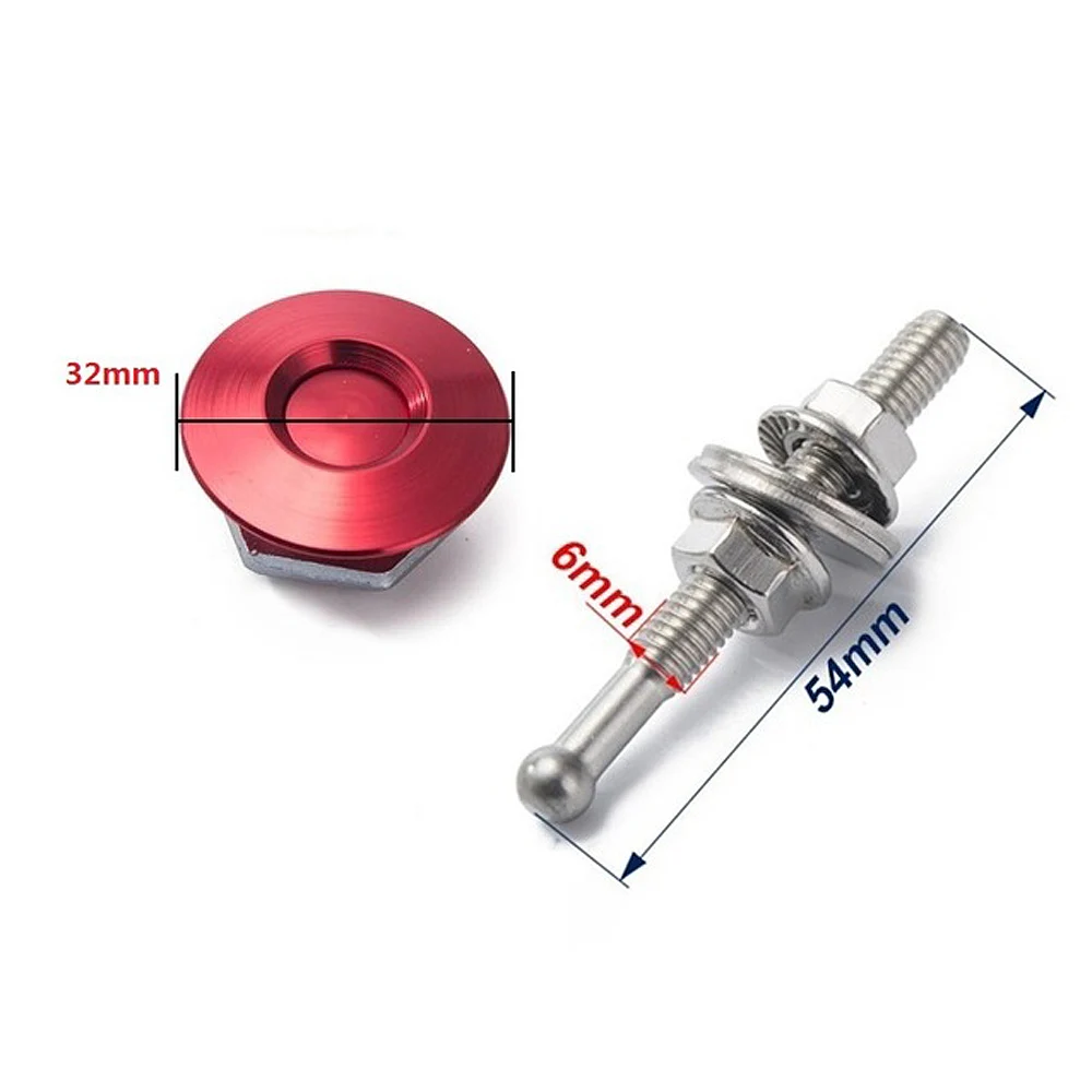 2Pcs 62mm/2.44" hood lock Universal Push Button Billet Hood Pins Lock Clip Kit Quick Latch Lock Latch Clip Car Front Bumper Engi
2Pcs 62mm/2.44" hood lock Universal Push Button Billet Hood Pins Lock Clip Kit Quick Latch Lock Latch Clip Car Front Bumper Engi