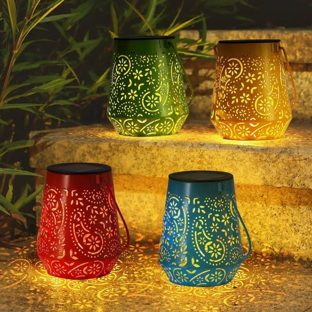 4-Pack Outdoor Waterproof LED Hanging Lanterns with Handle, Ideal for Garden Decor and Patio Yard Table Settings, Perfect for Mo
4-Pack Outdoor Waterproof LED Hanging Lanterns with Handle, Ideal for Garden Decor and Patio Yard Table Settings, Perfect for Mo