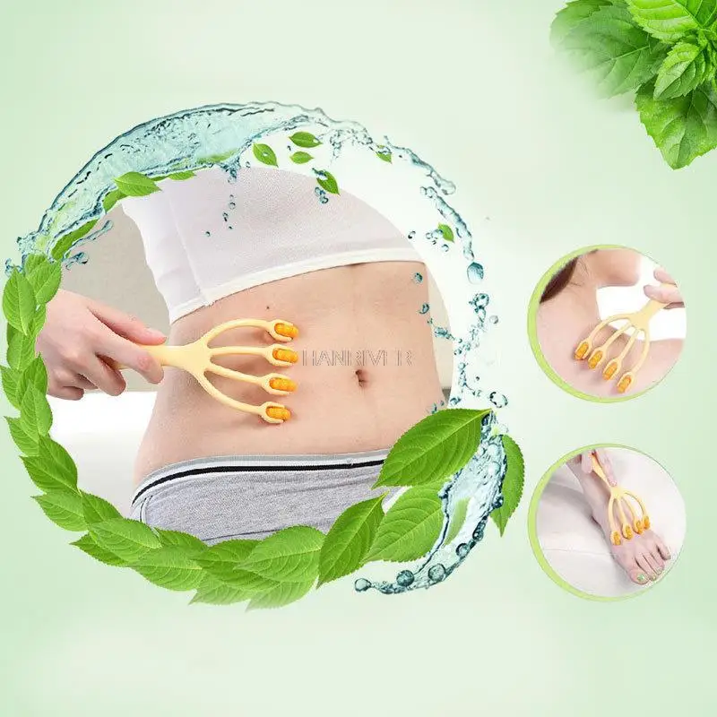 Four-color roller body massage ball massager, four-claw type mini roller full-body massage, OPP bag packaging
Four-color roller body massage ball massager, four-claw type mini roller full-body massage, OPP bag packaging