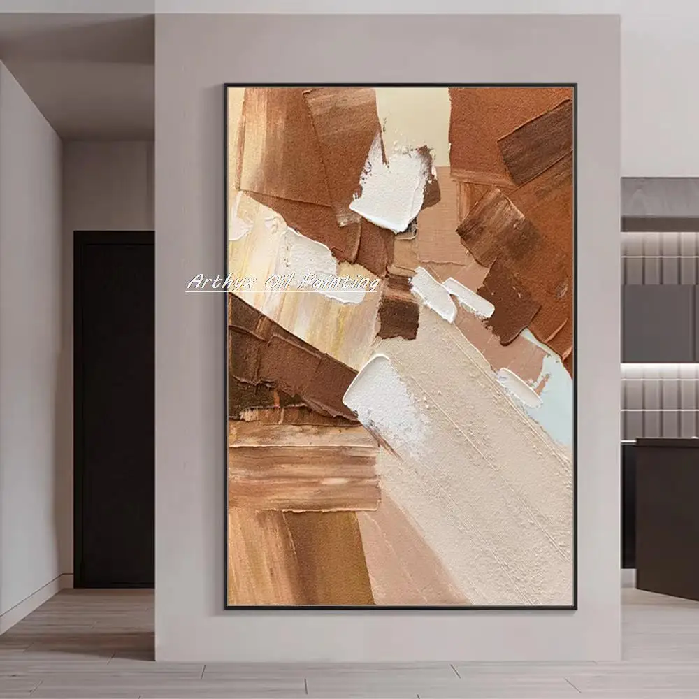 Arthyx Handpainted Textured Abstract Oil Paintings On Canvas Modern Decorative Art For Living Room Entrance Wall Fashion Picture
Arthyx Handpainted Textured Abstract Oil Paintings On Canvas Modern Decorative Art For Living Room Entrance Wall Fashion Picture