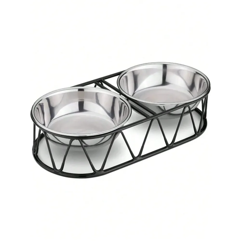 Dog Supplies Dogs Accessories Steel Dog Bowls Cat Food Bowls With Stand Elevated Double Bowl And Holder For Cats Small Dogs Rais
Dog Supplies Dogs Accessories Steel Dog Bowls Cat Food Bowls With Stand Elevated Double Bowl And Holder For Cats Small Dogs Rais