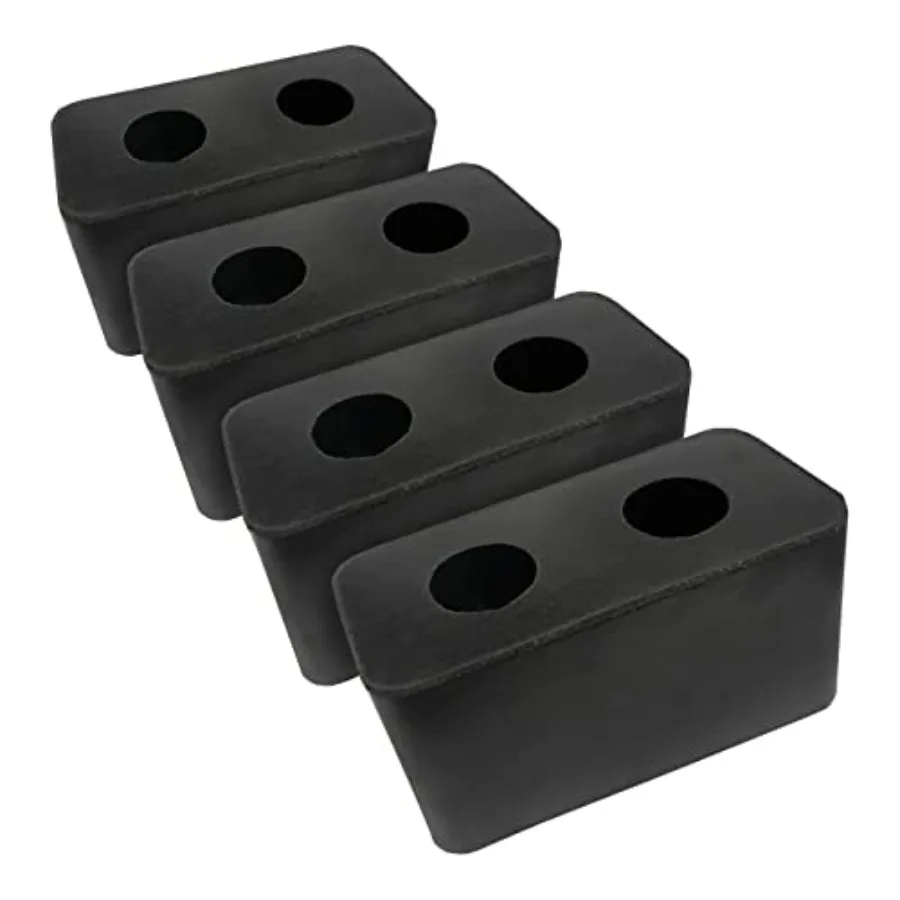 Reinforced Rubber Dock Bumper 6" x 3.5" x 3" inch - Molded Rectangle Buffer for Semi Truck Trailer Flatbed
Reinforced Rubber Dock Bumper 6" x 3.5" x 3" inch - Molded Rectangle Buffer for Semi Truck Trailer Flatbed