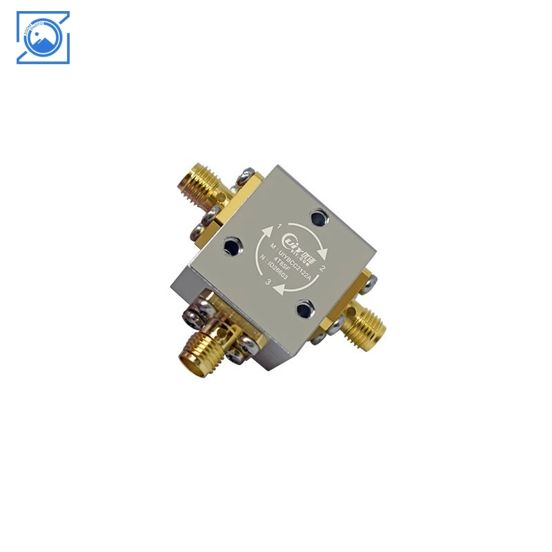 UIYBCC2122A 4.0-8.0GHz Broadband Coaxial Circulator RF Circulator Module UIYBCC2122A4T8SF SMA Connector
UIYBCC2122A 4.0-8.0GHz Broadband Coaxial Circulator RF Circulator Module UIYBCC2122A4T8SF SMA Connector