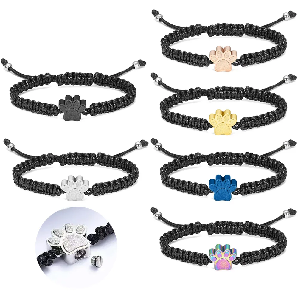 Stainless steel openable pet commemorative bone ash bracelet, adjustable for men and women, bone ash bracelet
Stainless steel openable pet commemorative bone ash bracelet, adjustable for men and women, bone ash bracelet 