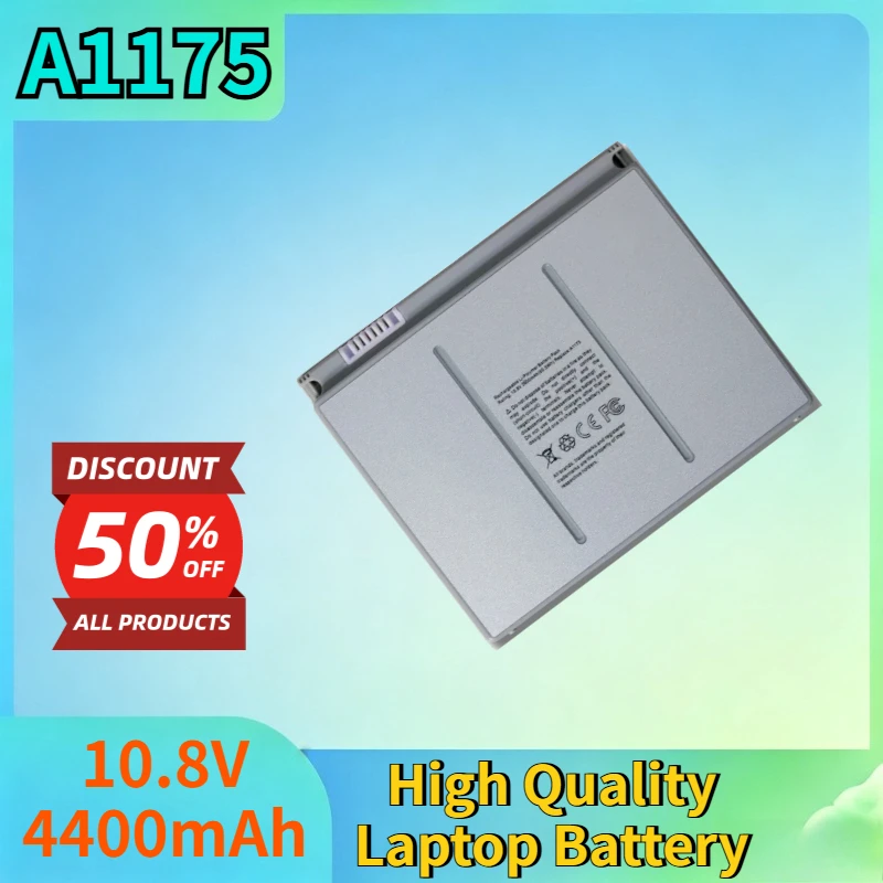 A1175 10.8V 4400mAh Battery for Apple MacBook Pro 15 A1150 A1211 A1260 MA463 MA464 MA600 MA601 MA609 High Quality Laptop Battery
A1175 10.8V 4400mAh Battery for Apple MacBook Pro 15 A1150 A1211 A1260 MA463 MA464 MA600 MA601 MA609 High Quality Laptop Battery