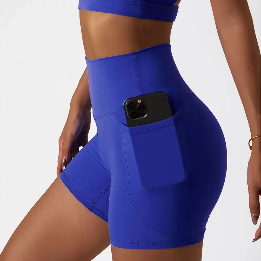 Summer High Waist Yoga Shorts Women Gym Push Ups Hip Lift Pants Pocket Breathable Fitness Running Cycling Sports Shorts Women
Summer High Waist Yoga Shorts Women Gym Push Ups Hip Lift Pants Pocket Breathable Fitness Running Cycling Sports Shorts Women