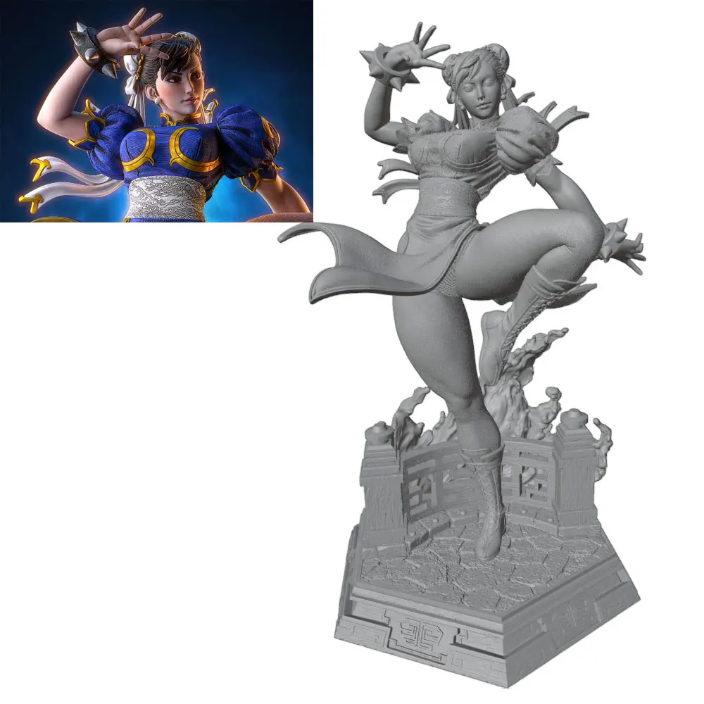 1/24 Room Decoration Anime Character Statue GK Miniature 3D Printed Gray Model Figurine DIY Doll Model Unassembled And Unpainted
1/24 Room Decoration Anime Character Statue GK Miniature 3D Printed Gray Model Figurine DIY Doll Model Unassembled And Unpainted