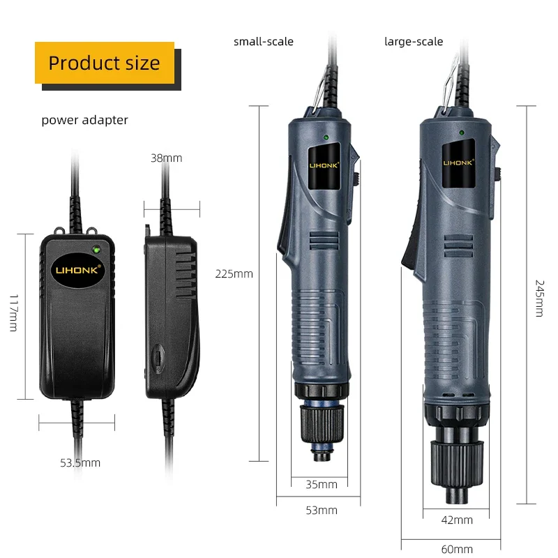 24V-36V Corded Batch Fully Auto Power Tool Electric Screwdriver Torque Screw Driver for Locking Unlocking Screws
24V-36V Corded Batch Fully Auto Power Tool Electric Screwdriver Torque Screw Driver for Locking Unlocking Screws