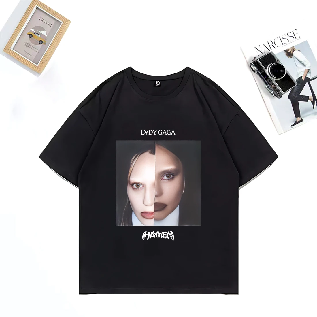 Lady Gaga Mayhem Album Printing T-shirt 2025 Hip Hip Unisex Streetwear Women Men's Clothing Singer Graphic Tshirt Cotton T Shirt
Lady Gaga Mayhem Album Printing T-shirt 2025 Hip Hip Unisex Streetwear Women Men's Clothing Singer Graphic Tshirt Cotton T Shirt