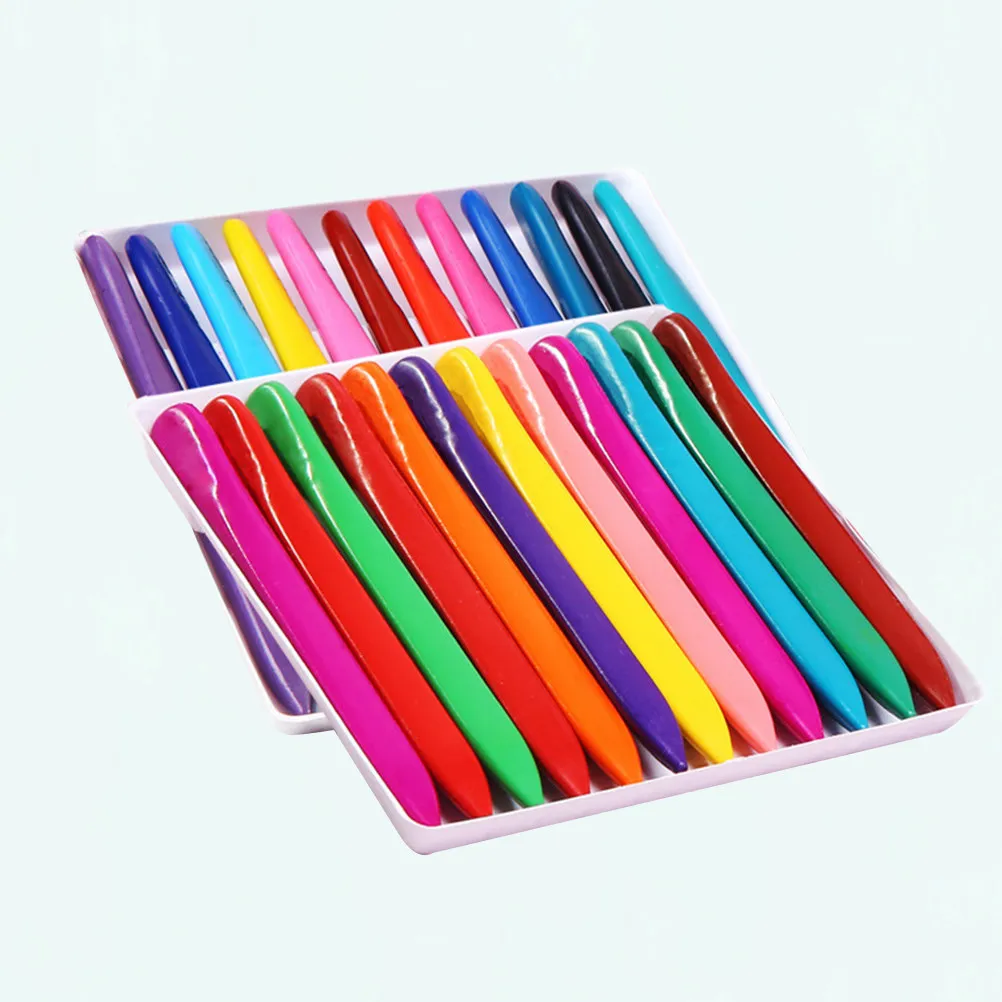 1Set 24 Colors Washable Crayons for Triangle Shape Easy Grip Coloring Set Art Supplies for Preschool Learning
1Set 24 Colors Washable Crayons for Triangle Shape Easy Grip Coloring Set Art Supplies for Preschool Learning