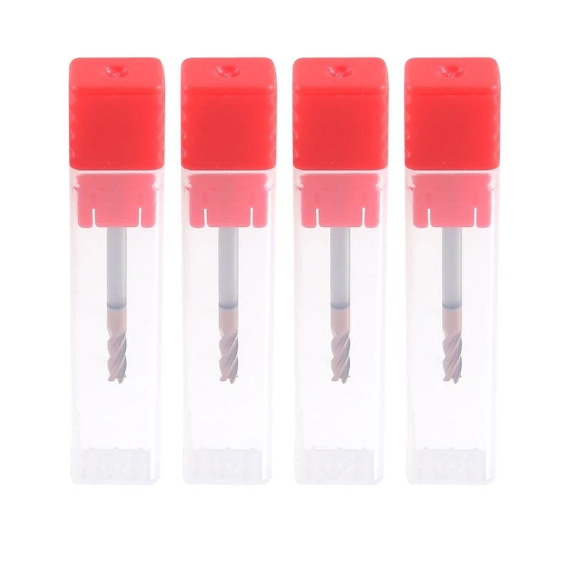 ABSF 5PCS 3Mm Solid Carbide Endmills Endmill D3X8XD4X50L 4Flute Side Milling Slotting Profiling Face Mill Standard Length
ABSF 5PCS 3Mm Solid Carbide Endmills Endmill D3X8XD4X50L 4Flute Side Milling Slotting Profiling Face Mill Standard Length