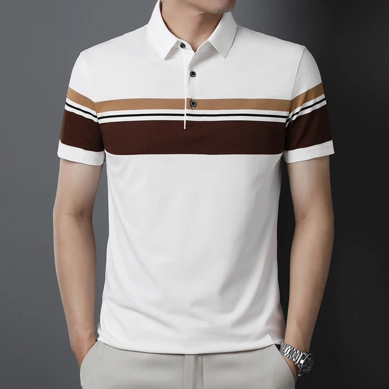 YEAE Summer Lapel Short Sleeve Polo Shirts New in Tops Tees Men's Clothing Men T Shirts High Quality Fashion T Shirt Men Cotton
YEAE Summer Lapel Short Sleeve Polo Shirts New in Tops Tees Men's Clothing Men T Shirts High Quality Fashion T Shirt Men Cotton