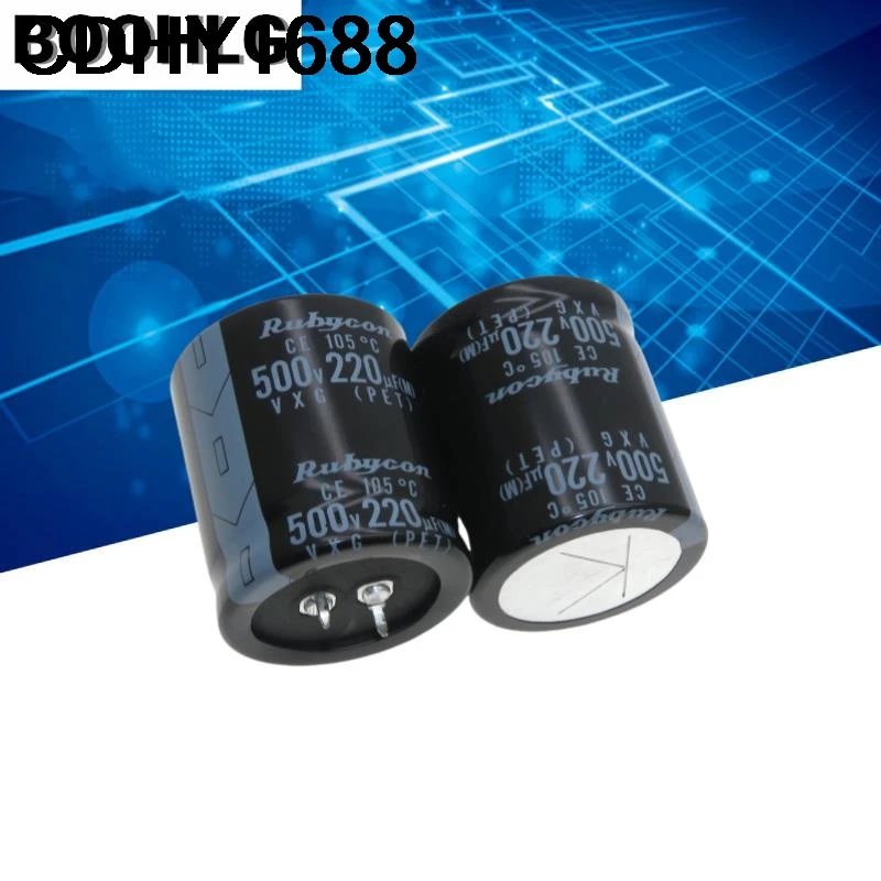 2PCS 220UF 500V electrolytic capacitor 500V 220UF 35X40 VXG
2PCS 220UF 500V electrolytic capacitor 500V 220UF 35X40 VXG