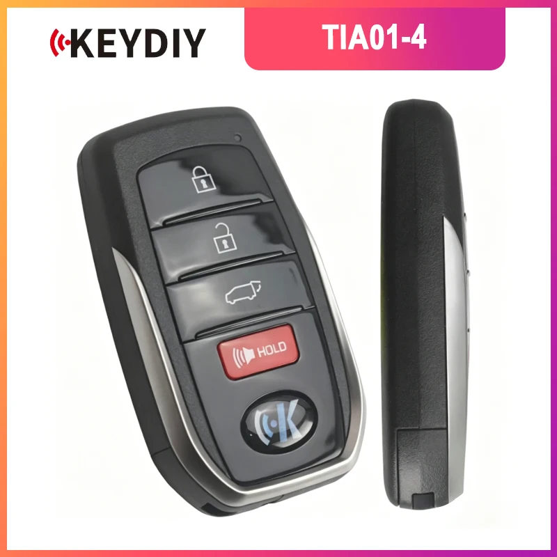 KEYDIY KD TIA01-4 for Toyota for Lexus Universal Smart Remote Key 3+1 Buttons With 8A 4DTransponder replace TB
KEYDIY KD TIA01-4 for Toyota for Lexus Universal Smart Remote Key 3+1 Buttons With 8A 4DTransponder replace TB