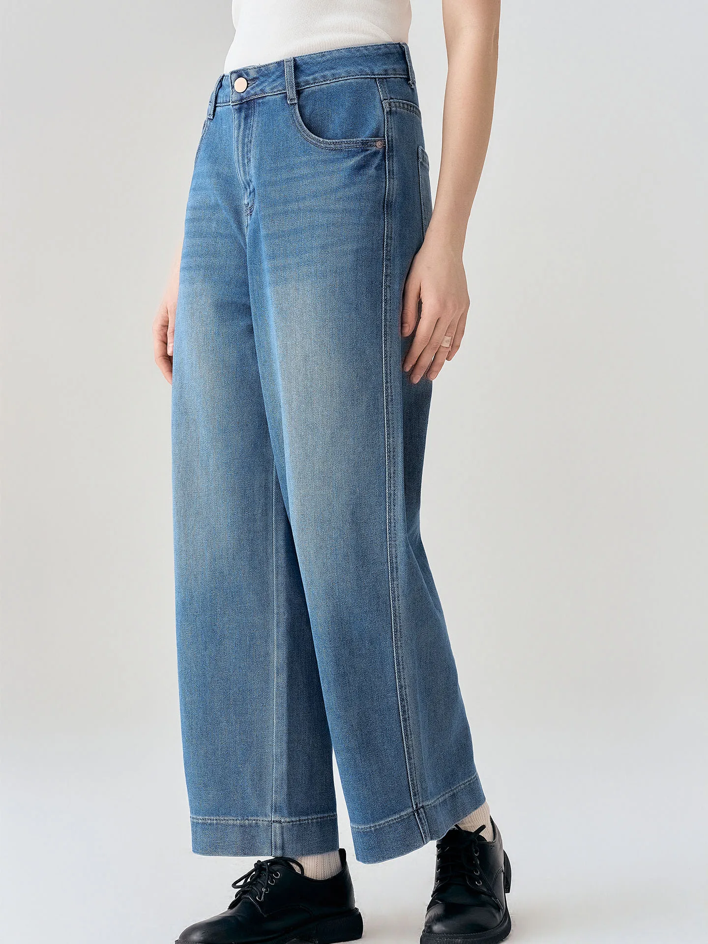 Bruland High Waist Straight Leg Jeans Spring Summer Loose Fit Conceal Flattering Wide Leg Pants Women Casual Style Cotton
Bruland High Waist Straight Leg Jeans Spring Summer Loose Fit Conceal Flattering Wide Leg Pants Women Casual Style Cotton