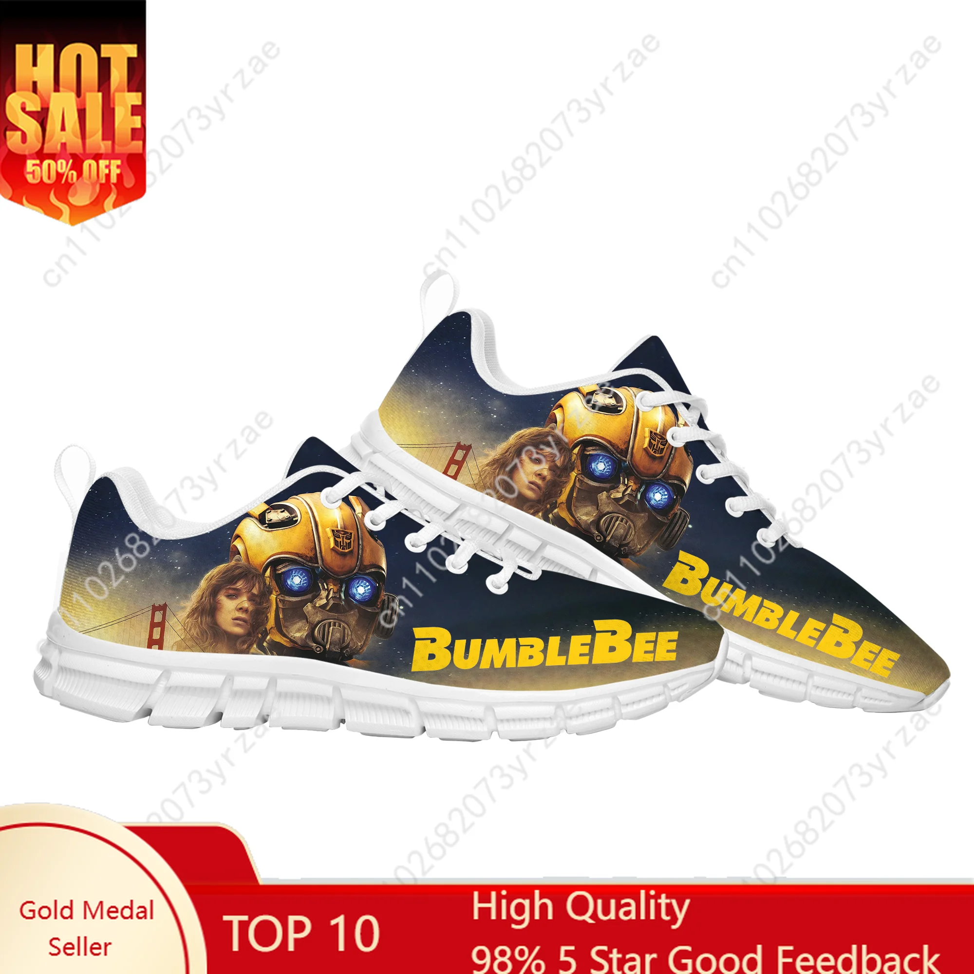 Bumblebee Lace Mesh Shoes Flat Sneaker Mens Womens Sports Shoe High Quality Personalized Sport Sneakers Custom Footwe
Bumblebee Lace Mesh Shoes Flat Sneaker Mens Womens Sports Shoe High Quality Personalized Sport Sneakers Custom Footwe