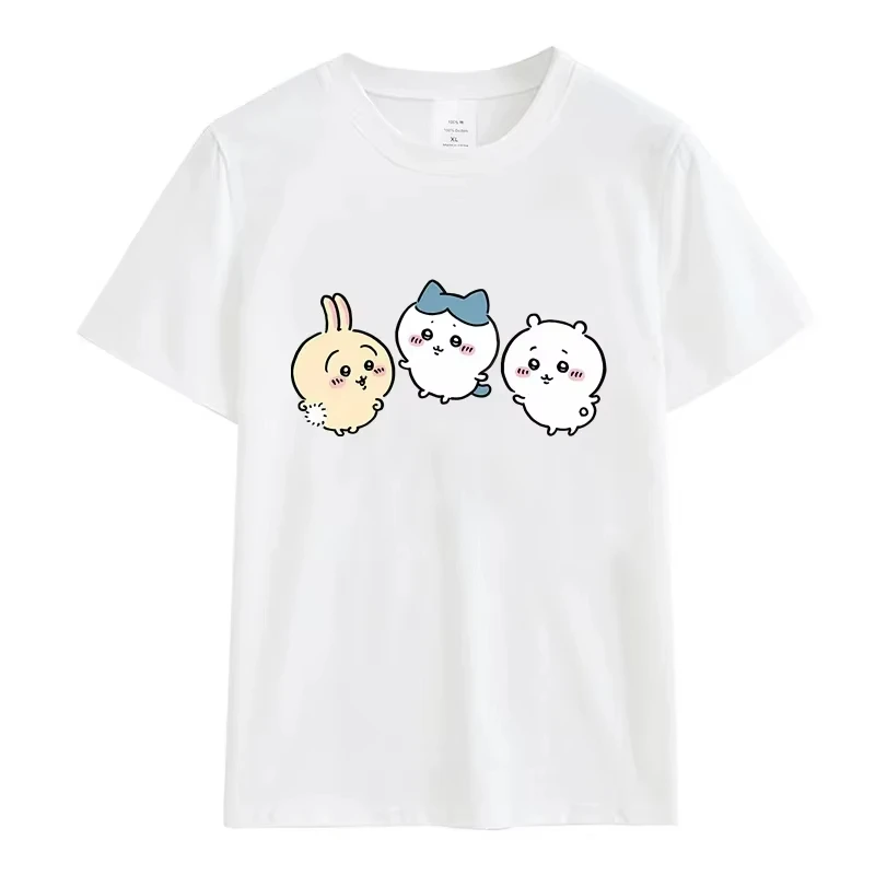 Chiikawa Cartoon Men Women Summer Cotton Funny T-Shirts Round Collar Clothes Short Sleeve Clothing Classic Casual Loose Tops
Chiikawa Cartoon Men Women Summer Cotton Funny T-Shirts Round Collar Clothes Short Sleeve Clothing Classic Casual Loose Tops