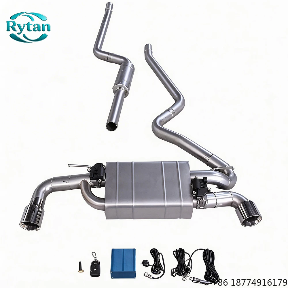 Exhaust Pipe Exhaust Valved 304 Stainless Steel Valvetronic Exhaust System Catback for 118i
Exhaust Pipe Exhaust Valved 304 Stainless Steel Valvetronic Exhaust System Catback for 118i