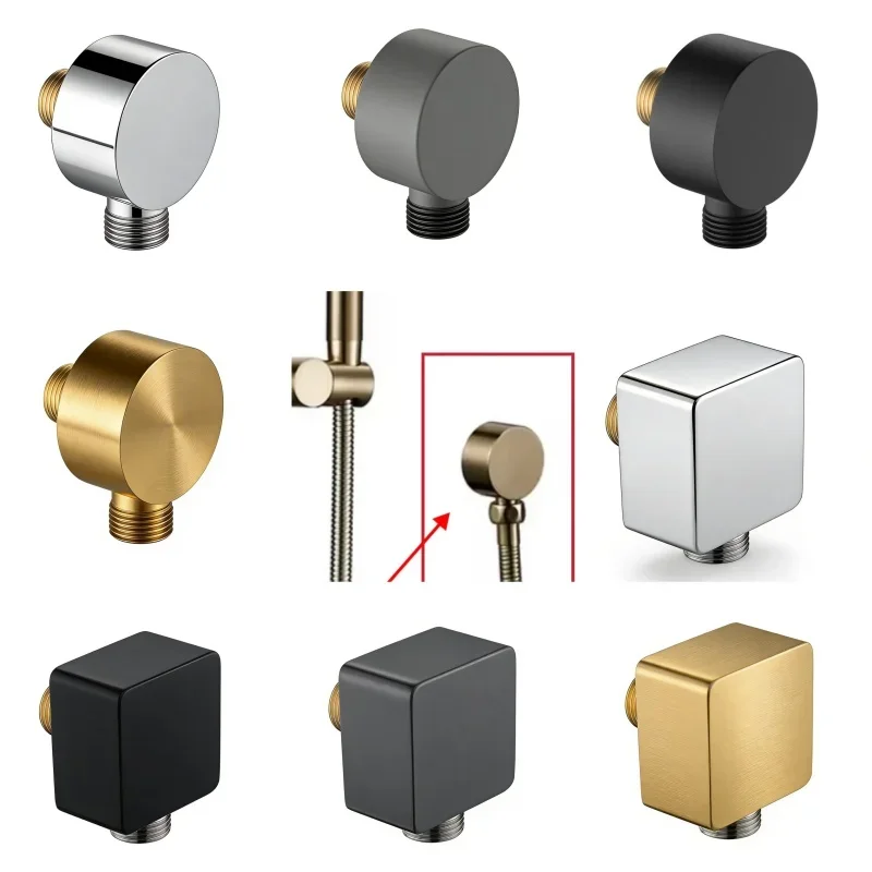 High Quality Brass Bathroom Concealed Tub Shower Pipe Hose Connector Bathroom Parts Wall Mount G1/2 Standard Adapter
High Quality Brass Bathroom Concealed Tub Shower Pipe Hose Connector Bathroom Parts Wall Mount G1/2 Standard Adapter