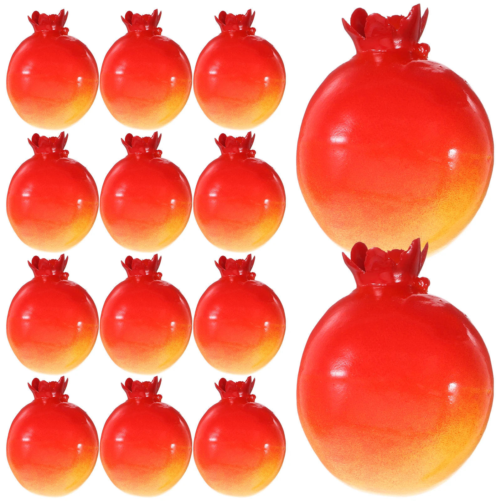26 Pcs Simulation Pomegranate Models Artificial Fruits Decor Photography Props Vivid Color Lifelike Design Shop Window Adornment
26 Pcs Simulation Pomegranate Models Artificial Fruits Decor Photography Props Vivid Color Lifelike Design Shop Window Adornment