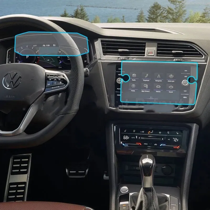 Защитная пленка из закаленного стекла для ЖК-экрана для Volkswagen Tiguan 2021, 2022, стикер для навигации на приборной панели, аксессуары для автомобильного интерьера
Защитная пленка из закаленного стекла для ЖК-экрана для Volkswagen Tiguan 2021, 2022, стикер для навигации на приборной панели, аксессуары для автомобильного интерьера