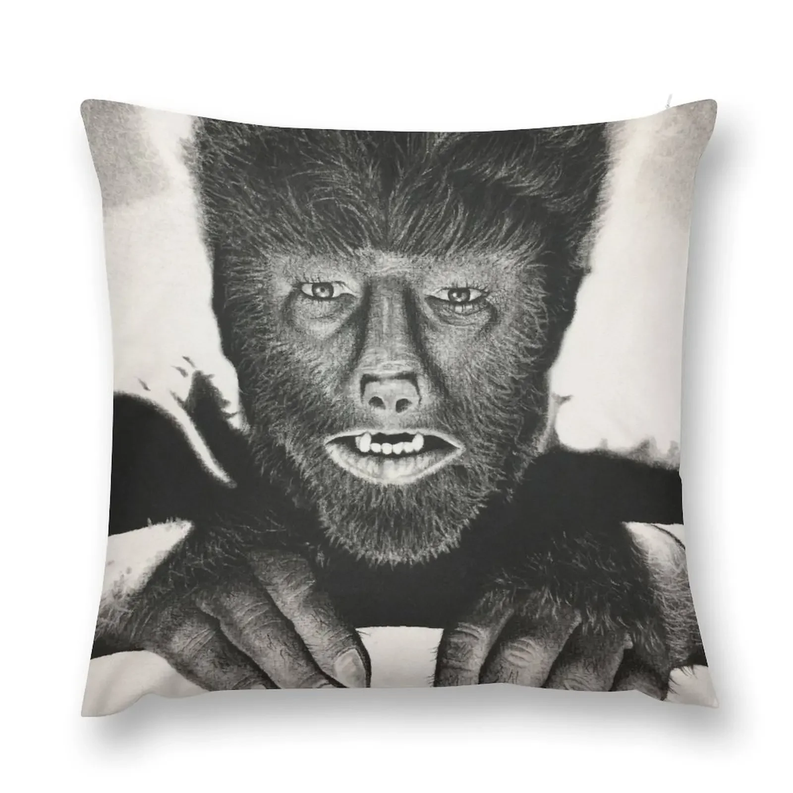 Wolfman Horror Drawing Throw Pillow pillows decor home Pillow Cover pillow
Wolfman Horror Drawing Throw Pillow pillows decor home Pillow Cover pillow