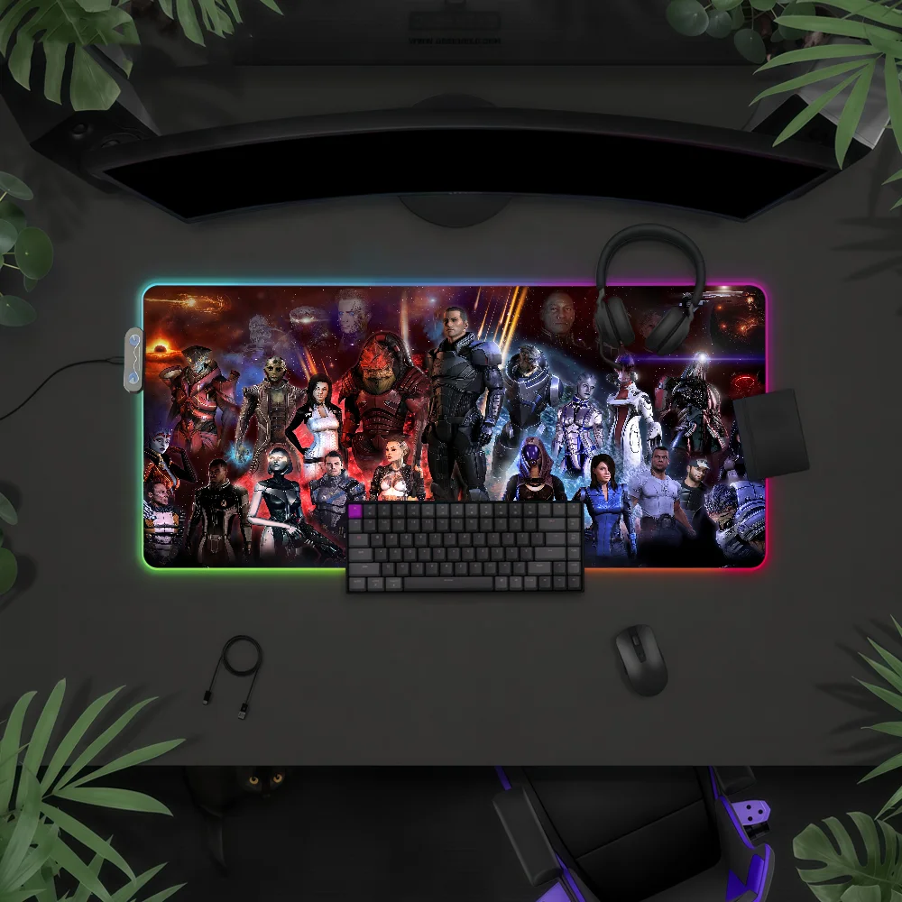 Игровой коврик для мыши M-Mass EffectS с RGB LED подсветкой, красочная игровая клавиатура, нескользящий чехол, водонепроницаемая поверхность для стола
Игровой коврик для мыши M-Mass EffectS с RGB LED подсветкой, красочная игровая клавиатура, нескользящий чехол, водонепроницаемая поверхность для стола