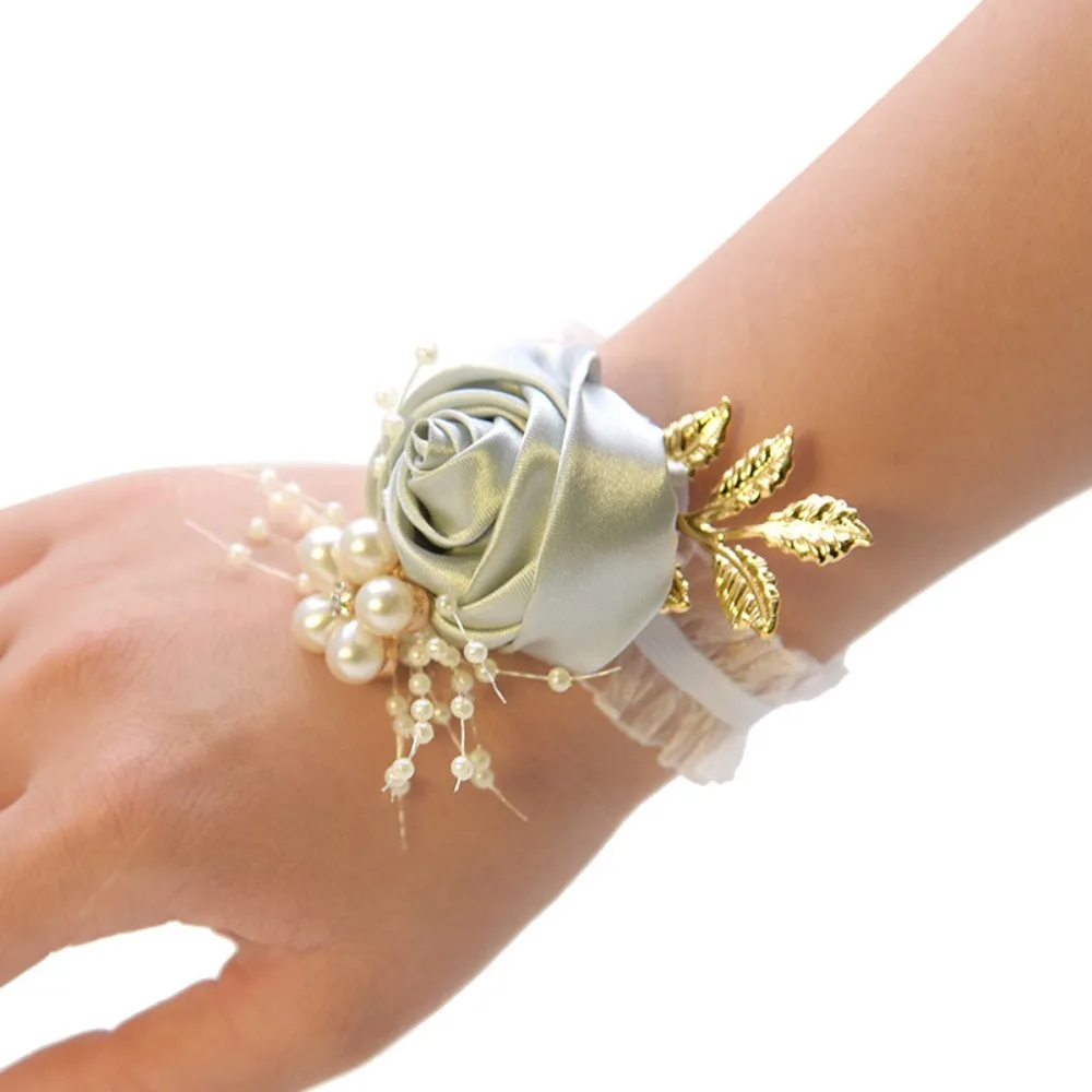 C5 Bride And Bridesmaid Wrist Flower Wedding Simulated Satin Cloth Sister Group Hand Flower Ornaments Accessories Corsage
C5 Bride And Bridesmaid Wrist Flower Wedding Simulated Satin Cloth Sister Group Hand Flower Ornaments Accessories Corsage