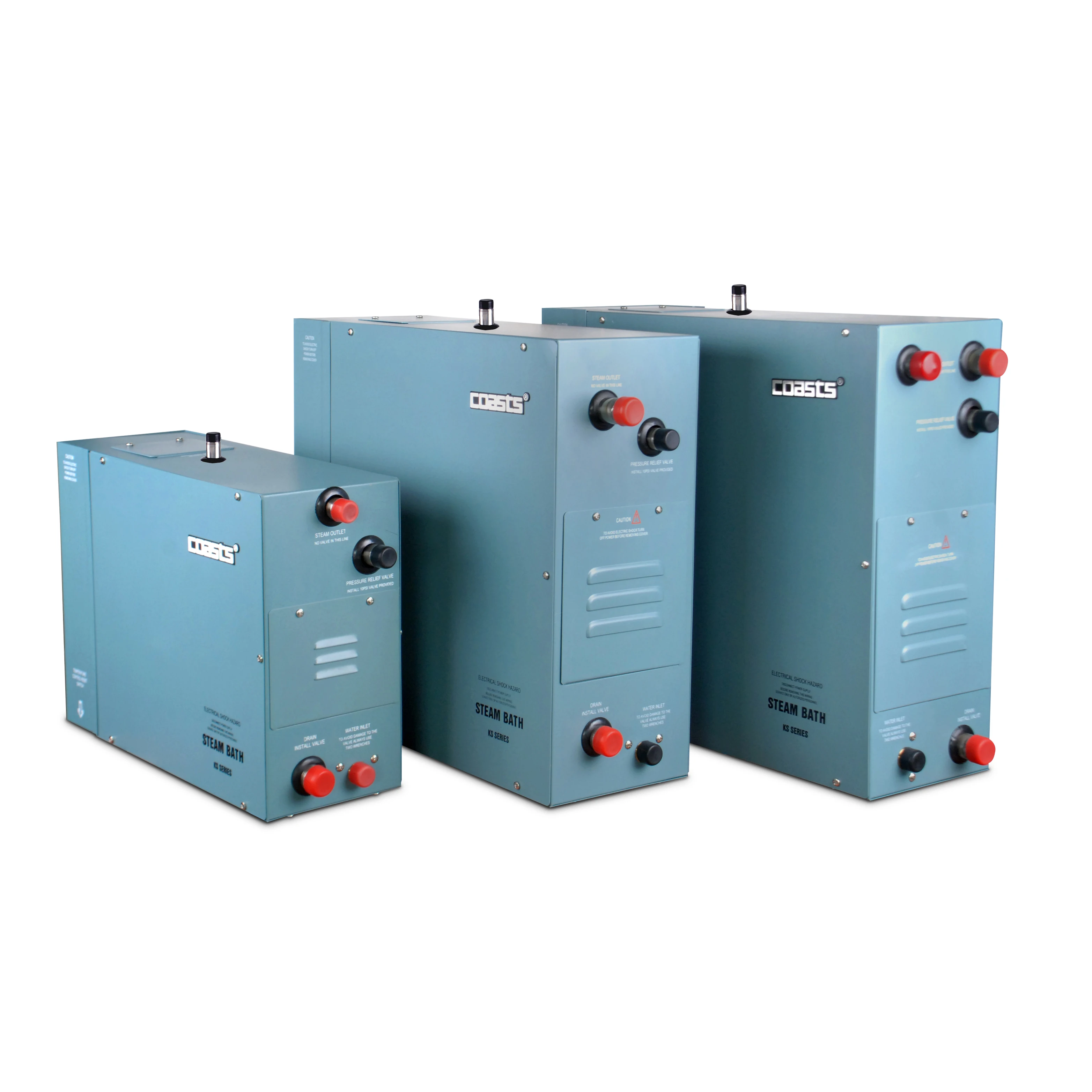 9KW Coasts KSA Series Steam Generator Sauna For Steam Bath Wet Sauna Steamer Machine For Shower Room
9KW Coasts KSA Series Steam Generator Sauna For Steam Bath Wet Sauna Steamer Machine For Shower Room