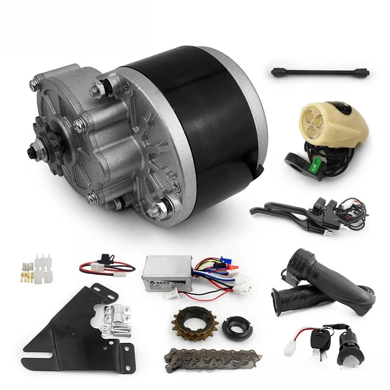 24V 250W Electric Bike Conversion Kit with LED Headlights Handlebar Battery Indicator
24V 250W Electric Bike Conversion Kit with LED Headlights Handlebar Battery Indicator