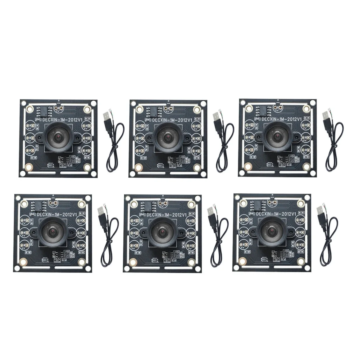 SCLS 6PCS 100 Degree Camera Module 1MP OV9732 1280x720 30fps USB Camera Module Drive Free for WinXP/7/8/10 with 60cm Cable
SCLS 6PCS 100 Degree Camera Module 1MP OV9732 1280x720 30fps USB Camera Module Drive Free for WinXP/7/8/10 with 60cm Cable