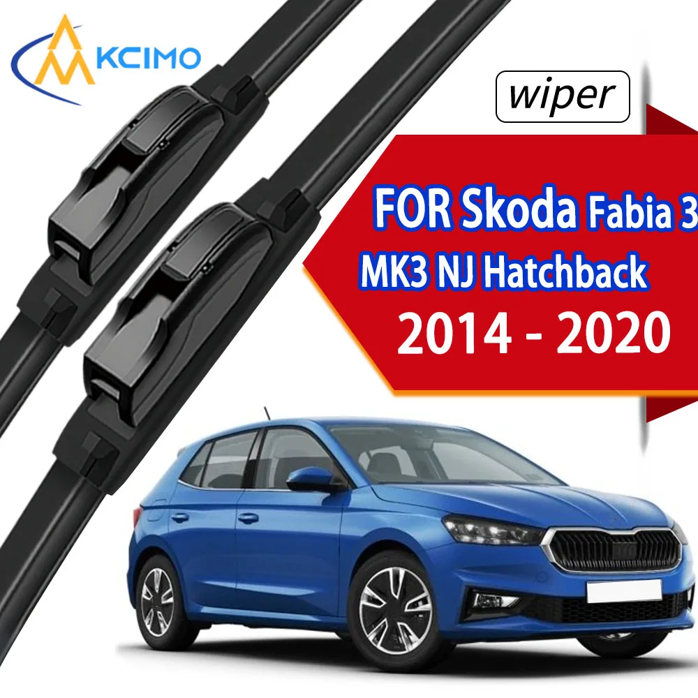 Car Front Wiper Blades for Skoda Fabia 3 MK3 NJ Hatchback 2014 - 2020, Anti-Aging Rubber Wipers Long Lasting Rubber Wipers
Car Front Wiper Blades for Skoda Fabia 3 MK3 NJ Hatchback 2014 - 2020, Anti-Aging Rubber Wipers Long Lasting Rubber Wipers