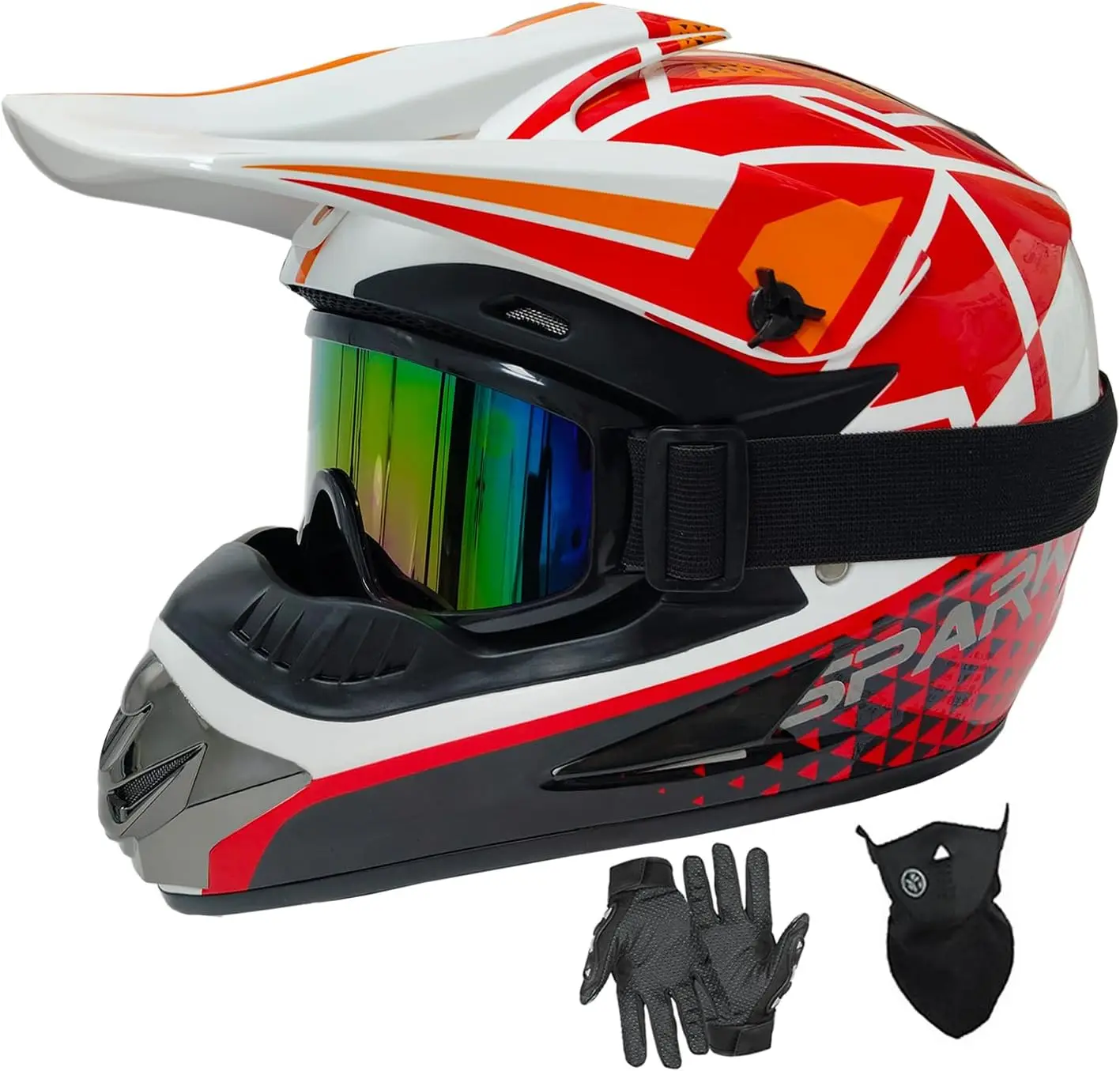 (Medium)Youth Dirt Bike Helmets DOT Approved Fashion Kids Motocross, ATV, Off-Road, Four Wheelers, Moutain Bike Motorcycle Helme
(Medium)Youth Dirt Bike Helmets DOT Approved Fashion Kids Motocross, ATV, Off-Road, Four Wheelers, Moutain Bike Motorcycle Helme